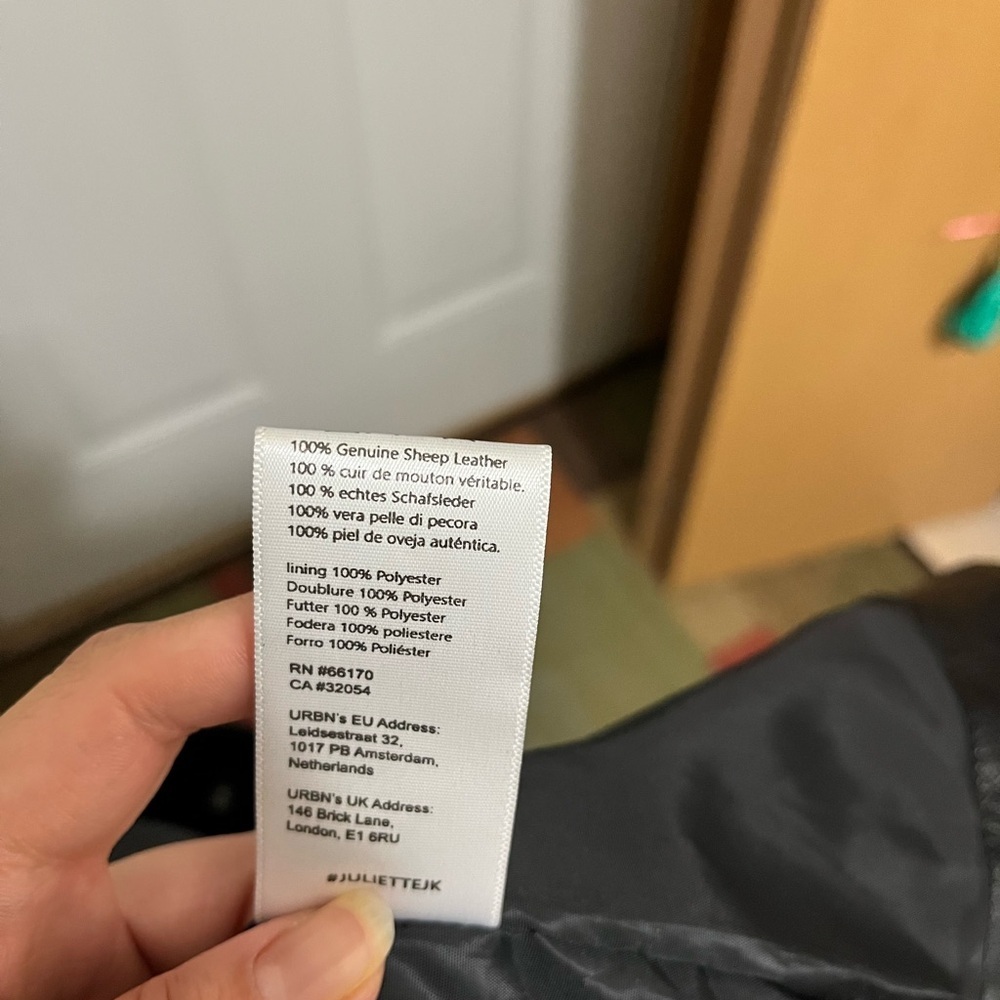 Free People Juliette Leather Jacket - Picture 11 of 12